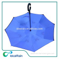 23 inch manual open windproof cell phone inverted umbrella
